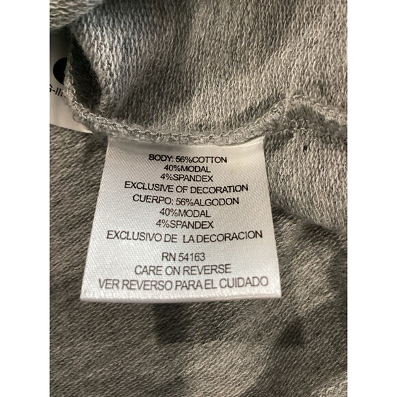 Touch Sweatshirt Women's Size S Gray Pittsburgh Steelers Graphic Rhinestone - Picture 6 of 9